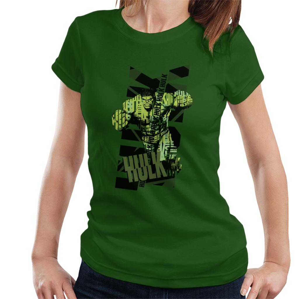 Marvel The Incredible Hulk Text Art Women's T-Shirt product image 6