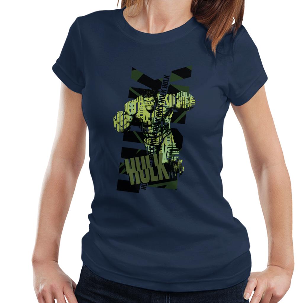 Marvel The Incredible Hulk Text Art Women's T-Shirt product image 4
