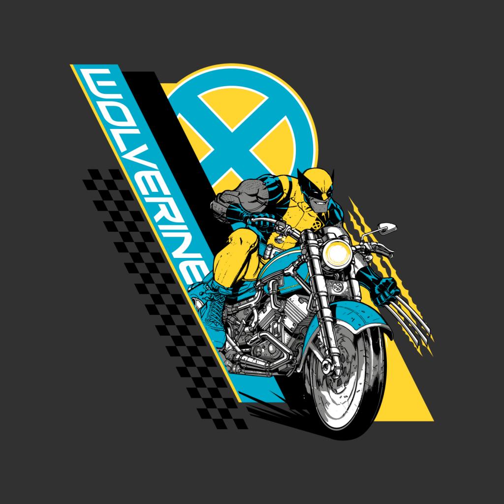 Marvel Wolverine Motorcycle X Men Men's Sweatshirt product image 2