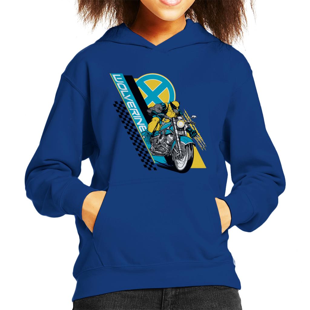Marvel Wolverine Motorcycle X Men Kid's Hooded Sweatshirt product image 4