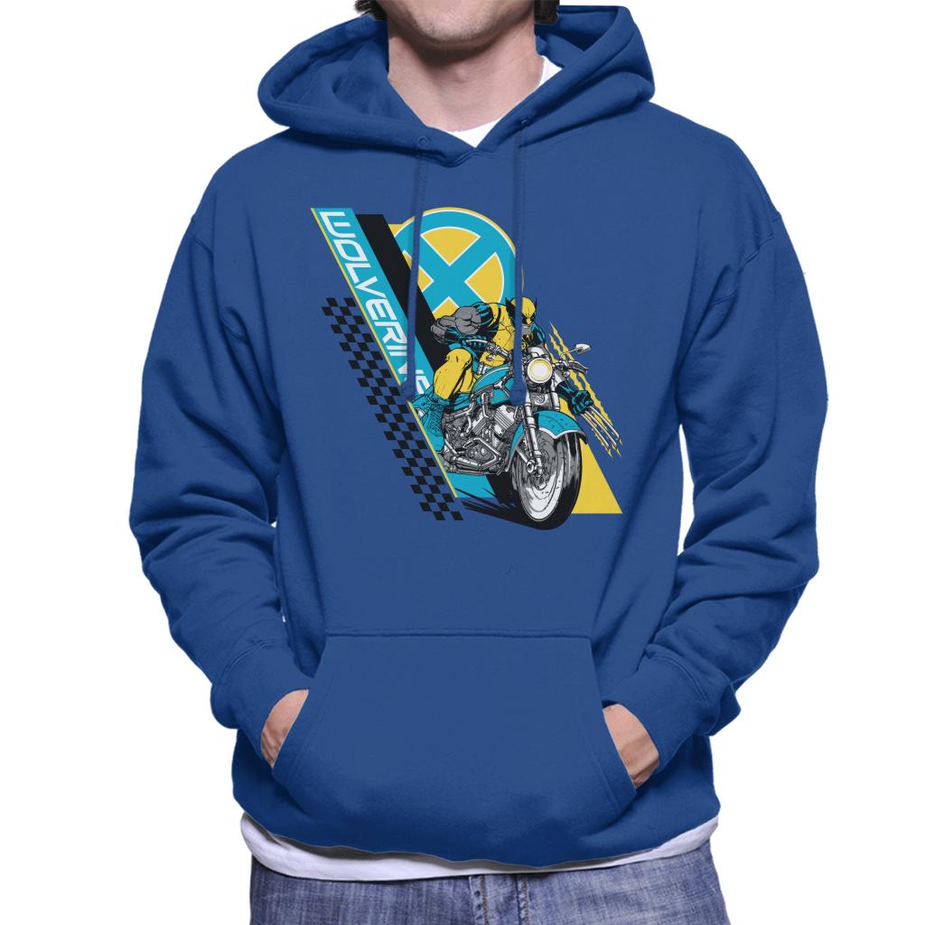Marvel Wolverine Motorcycle X Men Men's Hooded Sweatshirt product image 6