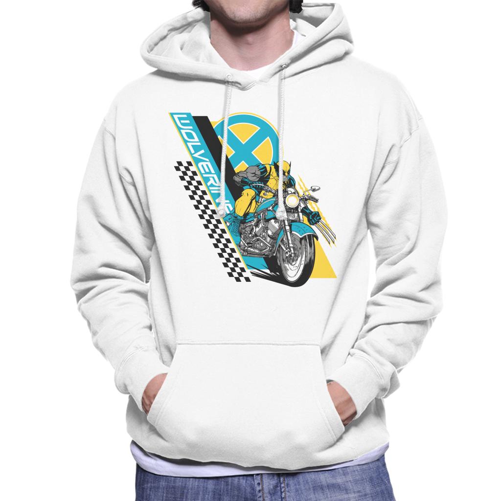 Marvel Wolverine Motorcycle X Men Men's Hooded Sweatshirt product image 4