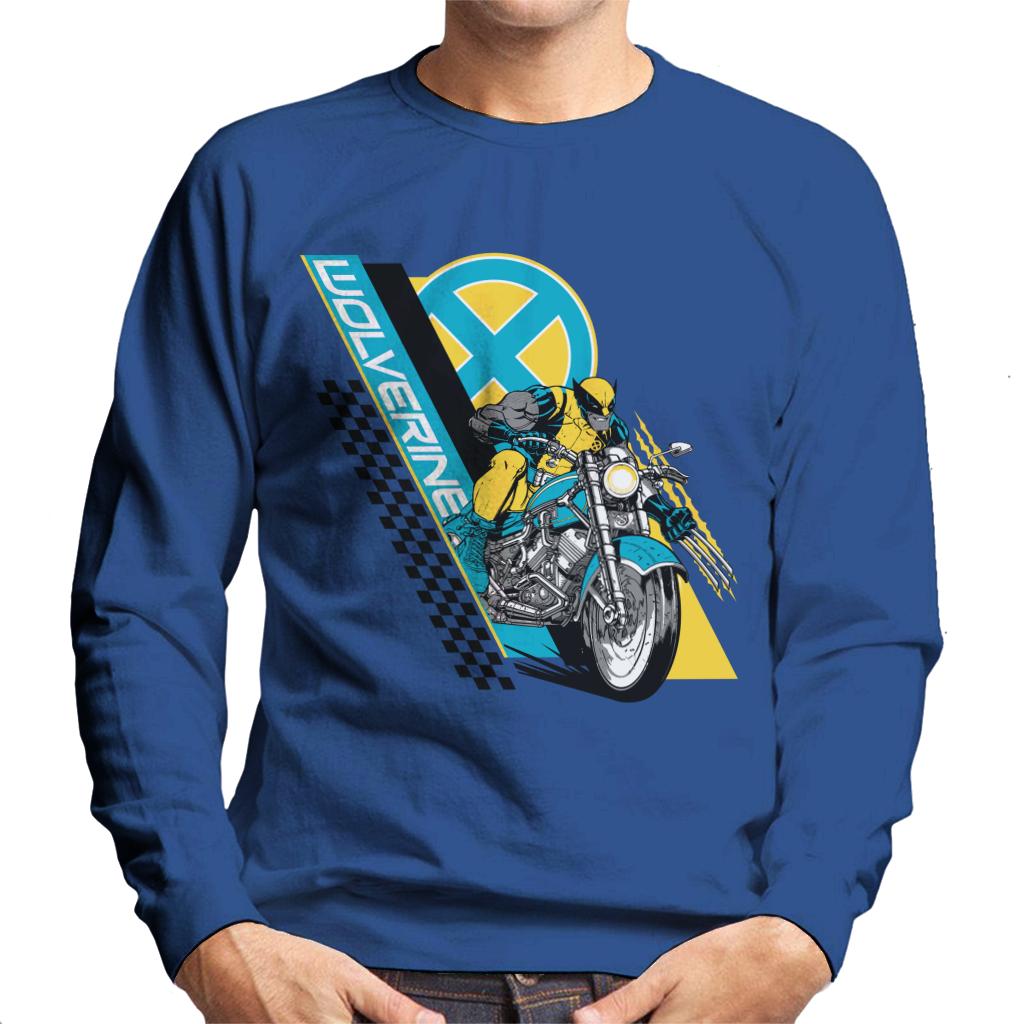 Marvel Wolverine Motorcycle X Men Men's Sweatshirt product image 6