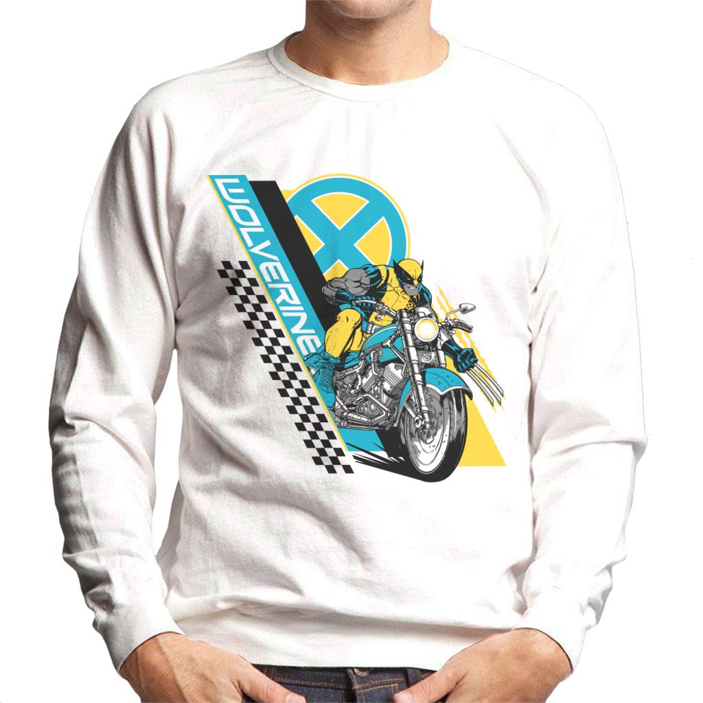 Marvel Wolverine Motorcycle X Men Men's Sweatshirt product image 4