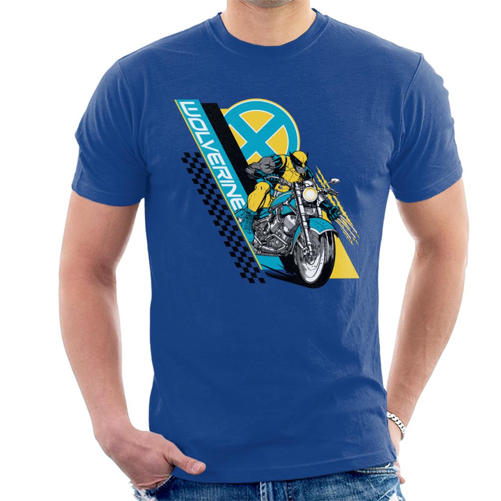 Marvel Wolverine Motorcycle X Men Men's T-Shirt product image 6