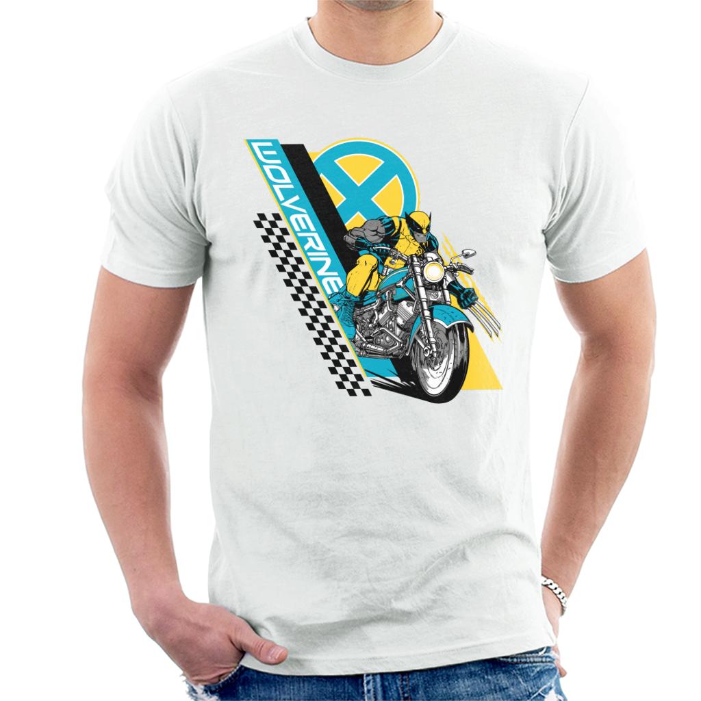 Marvel Wolverine Motorcycle X Men Men's T-Shirt product image 4