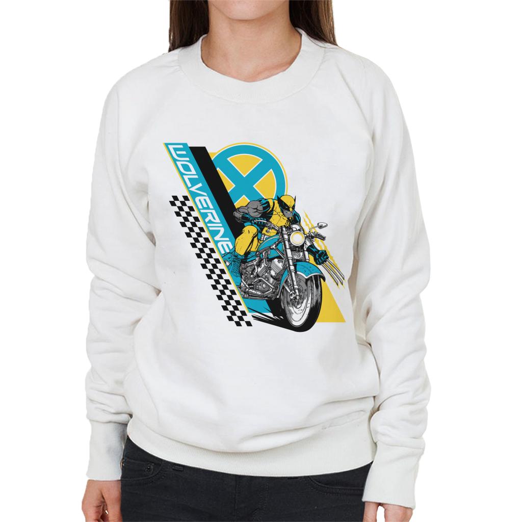 Marvel Wolverine Motorcycle X Men Women's Sweatshirt product image 4