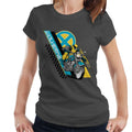 Marvel Wolverine Motorcycle X Men Women's T-Shirt product image 1