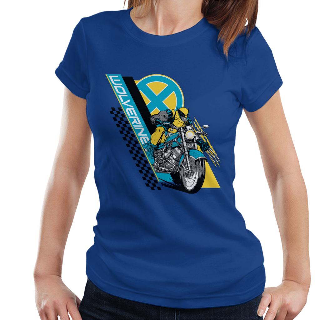 Marvel Wolverine Motorcycle X Men Women's T-Shirt product image 6