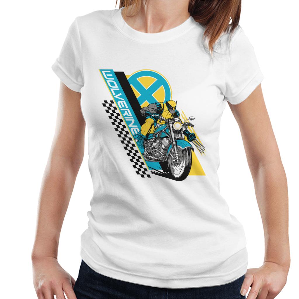 Marvel Wolverine Motorcycle X Men Women's T-Shirt product image 4