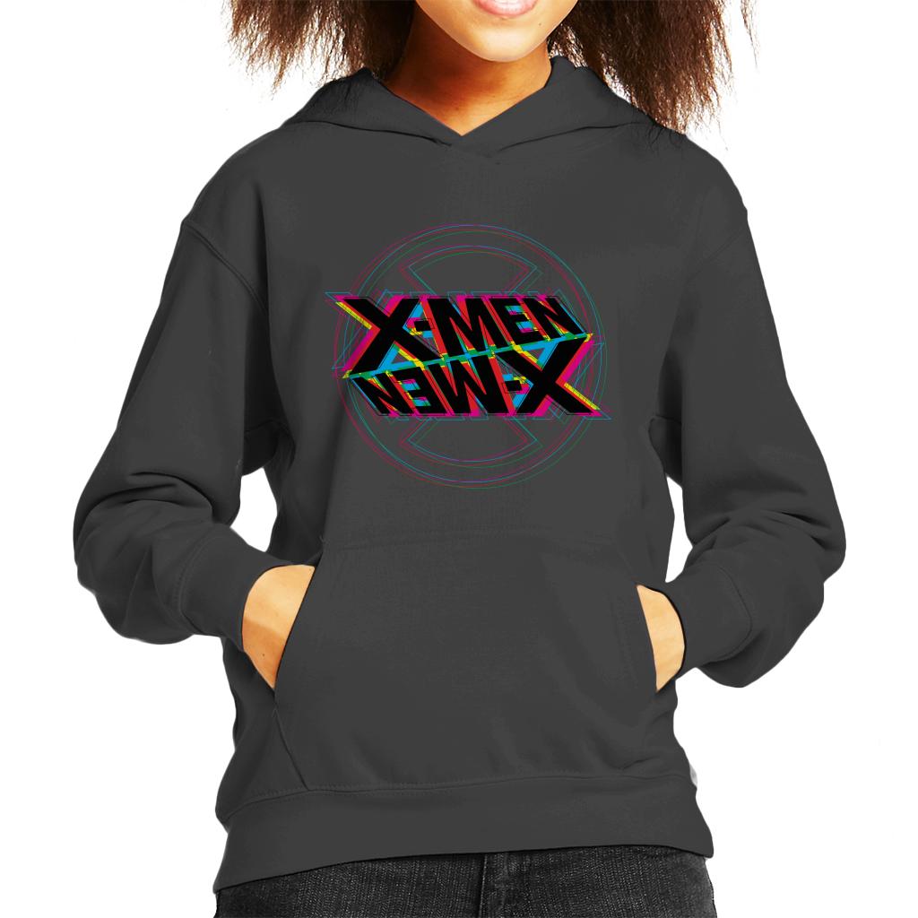 Marvel X Men Multicolour Text Logo Abstract Art Kid's product image 1