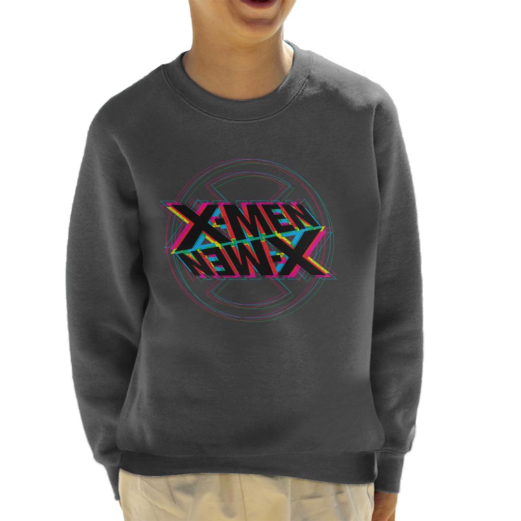 Marvel X Men Multicolour Text Logo Abstract Art Kid's product image 1