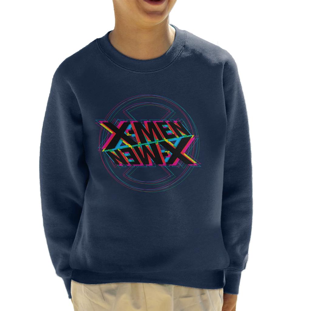 Marvel X Men Multicolour Text Logo Abstract Art Kid's product image 4