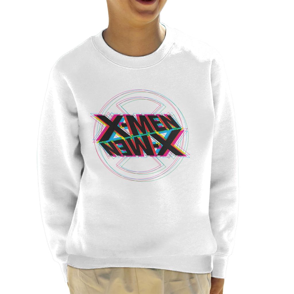 Marvel X Men Multicolour Text Logo Abstract Art Kid's product image 6