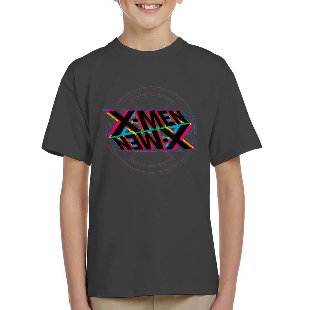 Marvel X Men Multicolour Text Logo Abstract Art Kid's product image 1