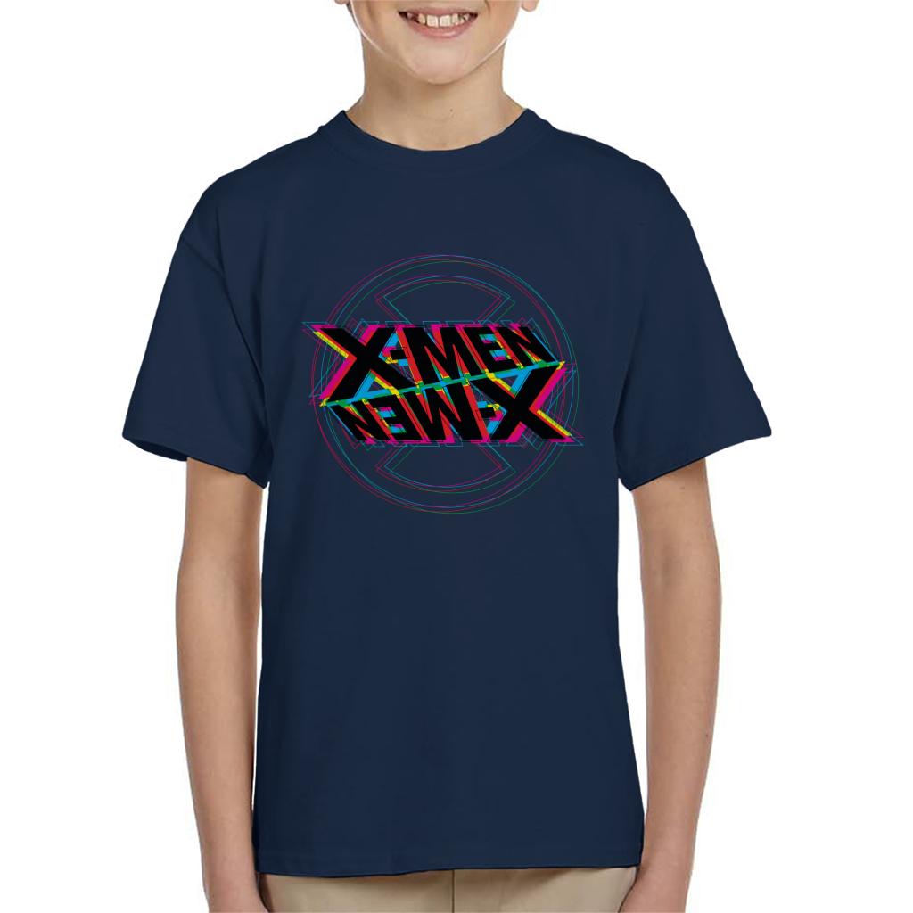 Marvel X Men Multicolour Text Logo Abstract Art Kid's product image 6