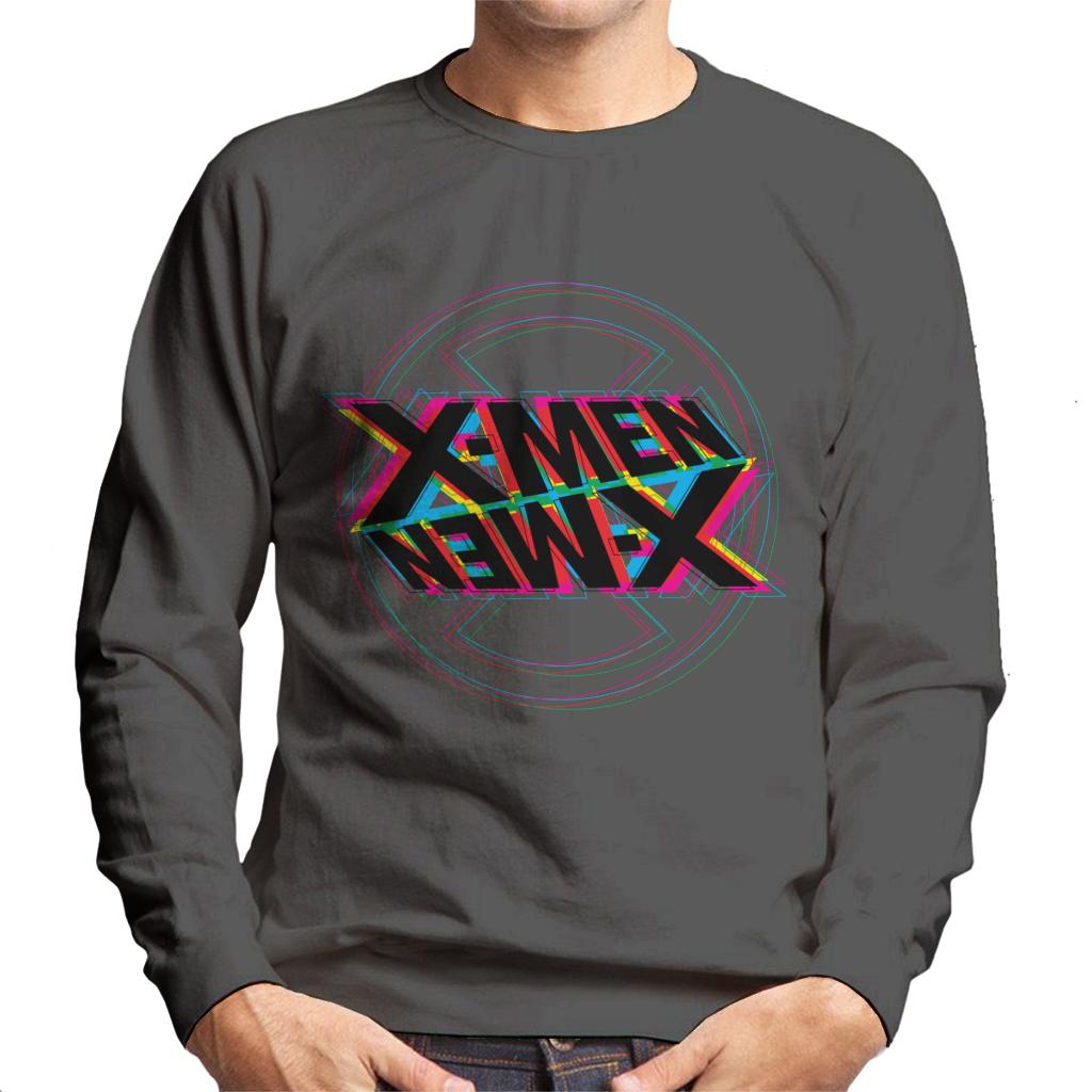 Marvel X Men Multicolour Text Logo Abstract Art Men's product image 1