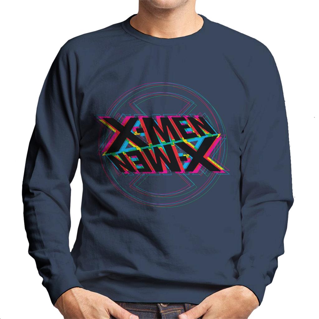 Marvel X Men Multicolour Text Logo Abstract Art Men's product image 6