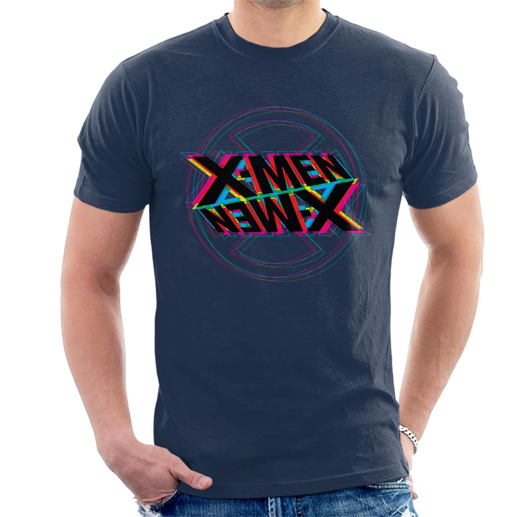 Marvel X Men Multicolour Text Logo Abstract Art Men's product image 6