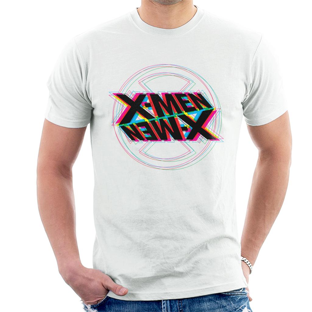Marvel X Men Multicolour Text Logo Abstract Art Men's product image 4