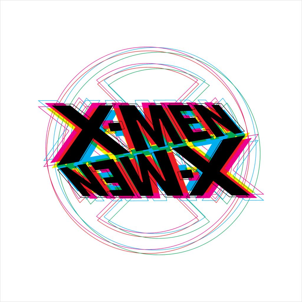 Marvel X Men Multicolour Text Logo Abstract Art Women's product image 5