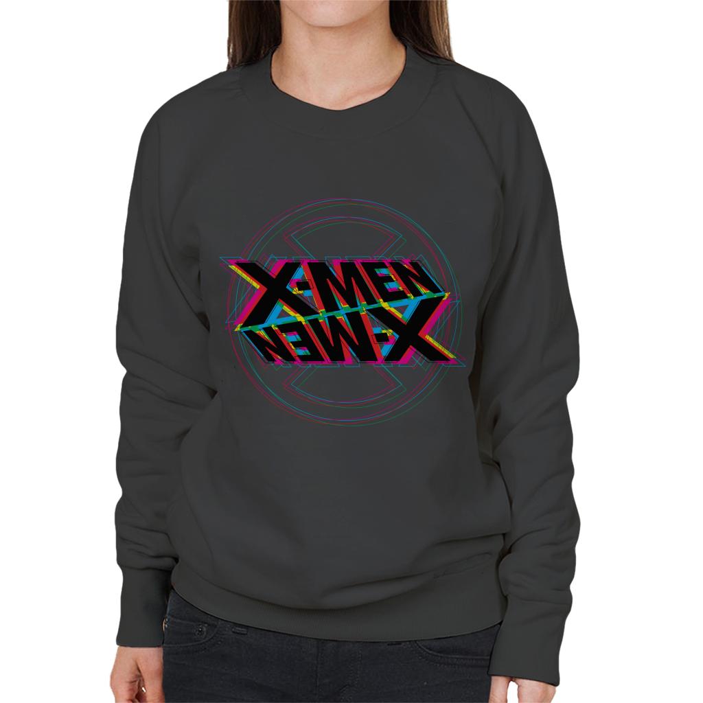 Marvel X Men Multicolour Text Logo Abstract Art Women's product image 1