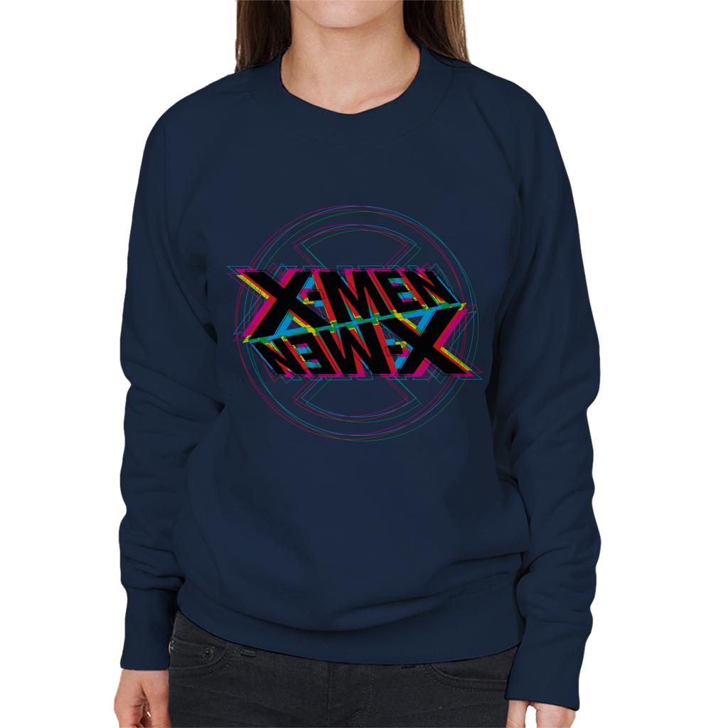 Marvel X Men Multicolour Text Logo Abstract Art Women's product image 6