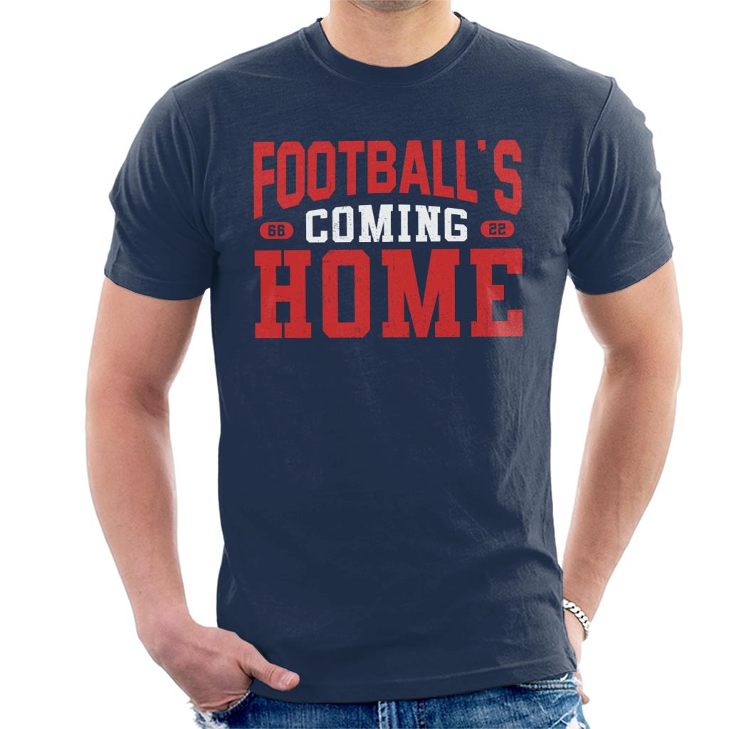 Football's Coming Home Sports Text Men's T-Shirt product image 1