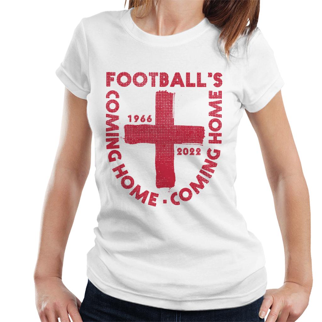 Football's Coming Home England Badge Women's T-Shirt product image 1