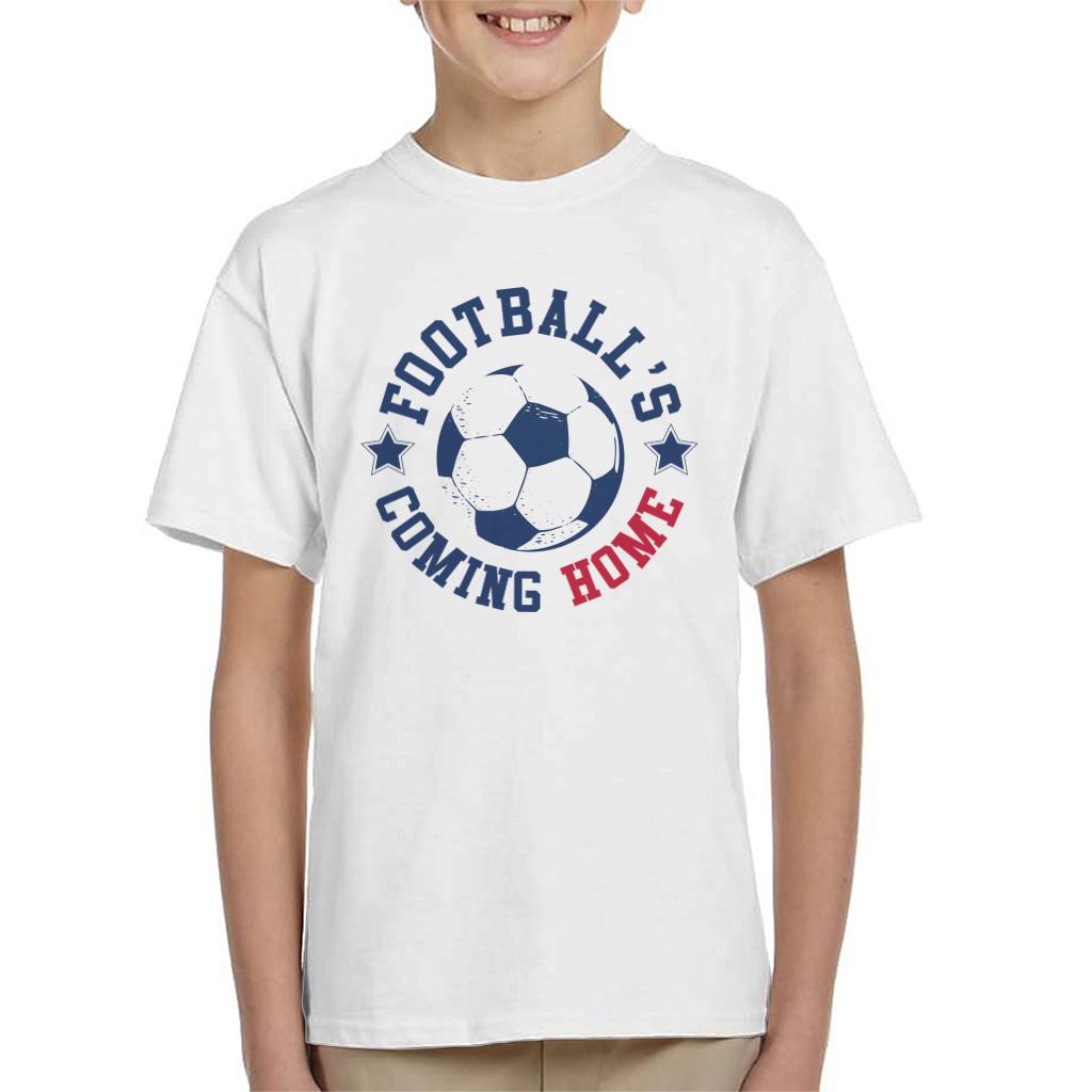 Football's Coming Home Football Badge Kid's T-Shirt product image 1