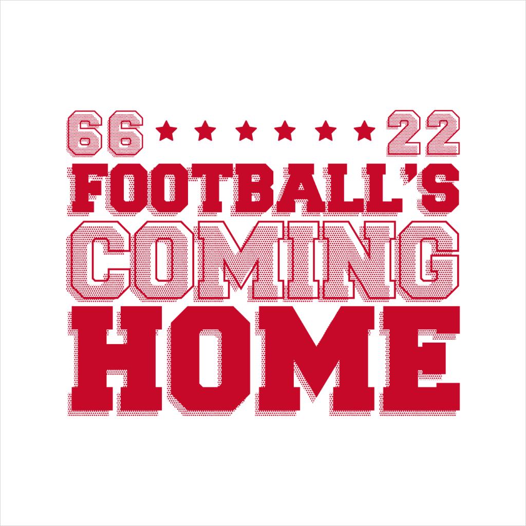 Football's Coming Home Halftone Dots Men's T-Shirt product image 2