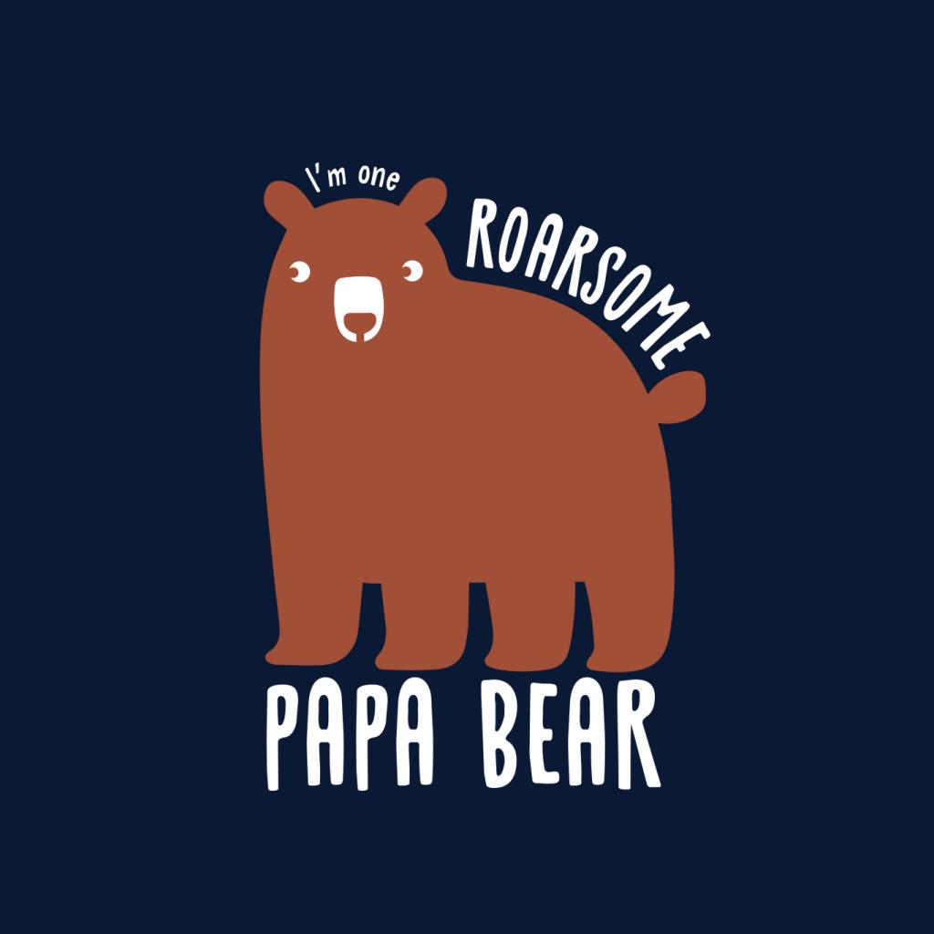 Roarsome Papa Bear Men's T-Shirt product image 2
