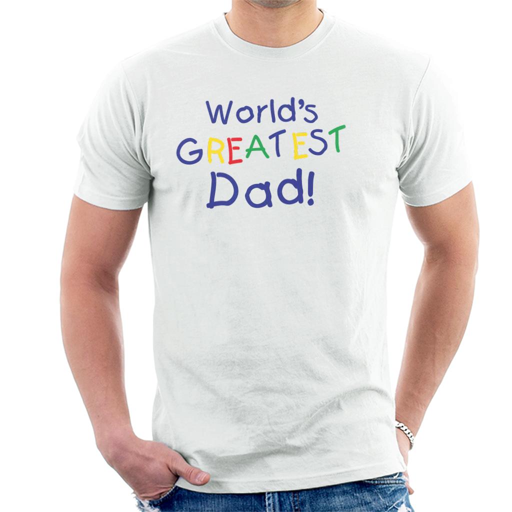 World's Greatest Dad Fathers Day Men's T-Shirt product image 1