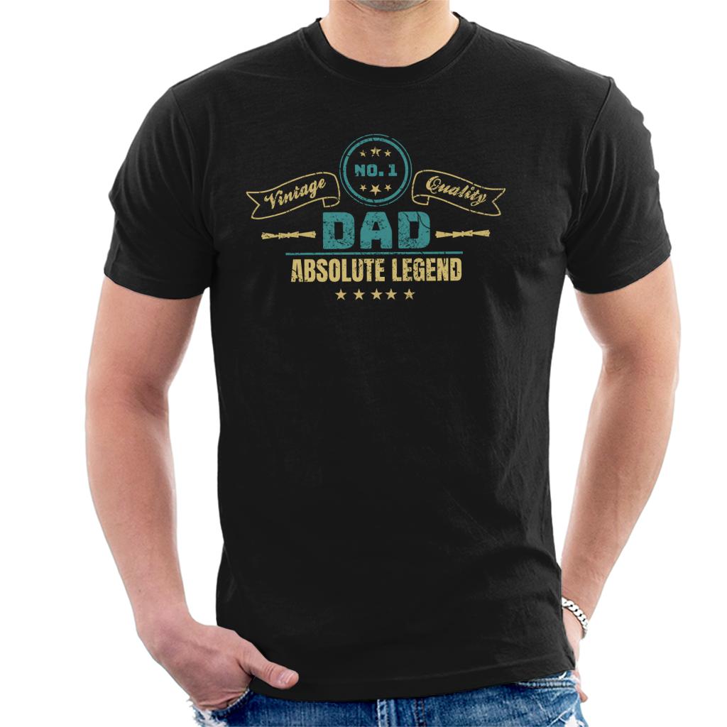 Dad Absolute Legend Fathers Day Men's T-Shirt product image 1