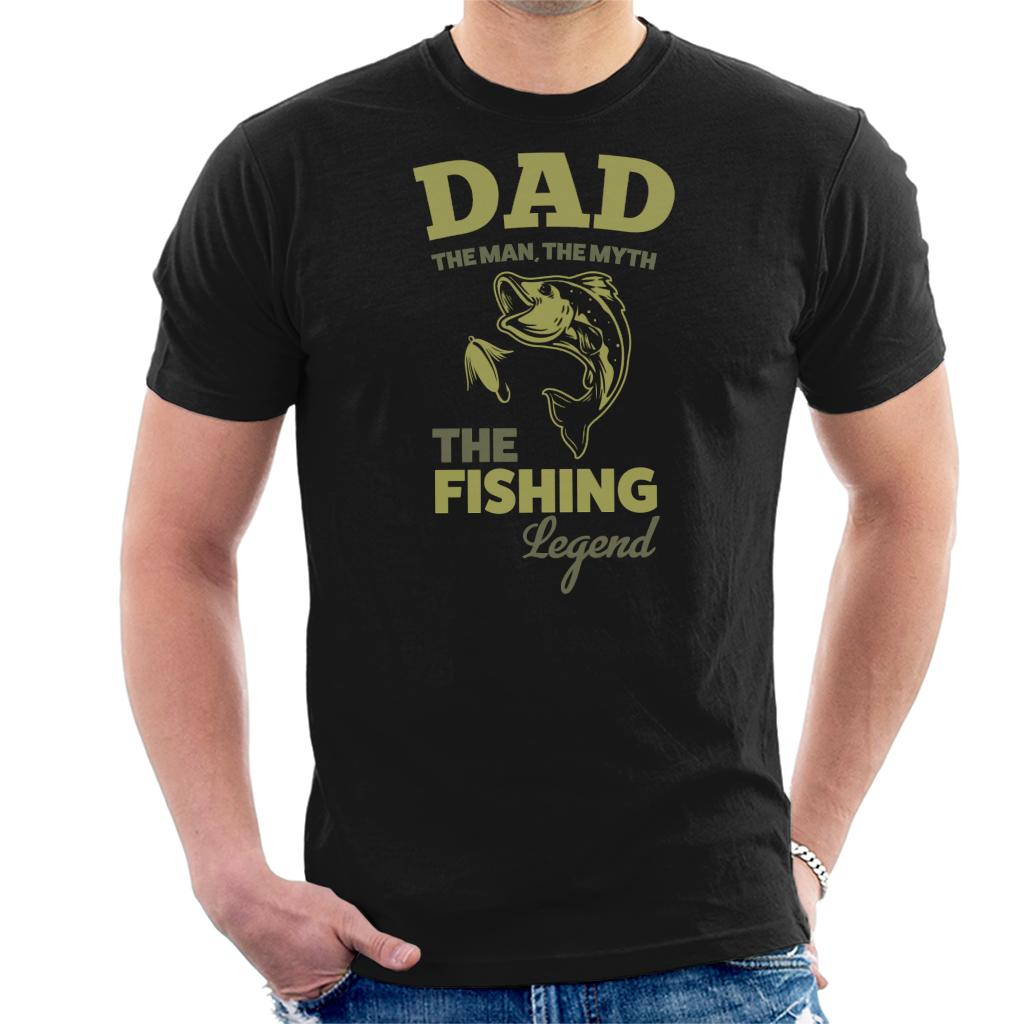 The Fishing Legend Dad Fathers Day Men's T-Shirt product image 1
