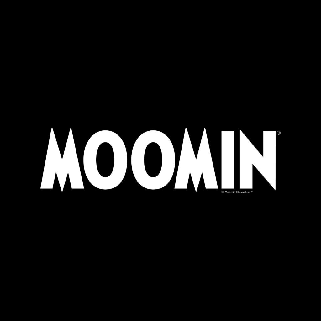 Moomin White Text Logo Men's T-Shirt product image 2