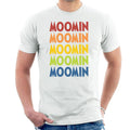Moomin Rainbow Text Cascade Men's T-Shirt product image 1