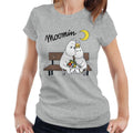 Moomin Moomintroll Snorkmaiden On Bench Women's T-Shirt product image 1