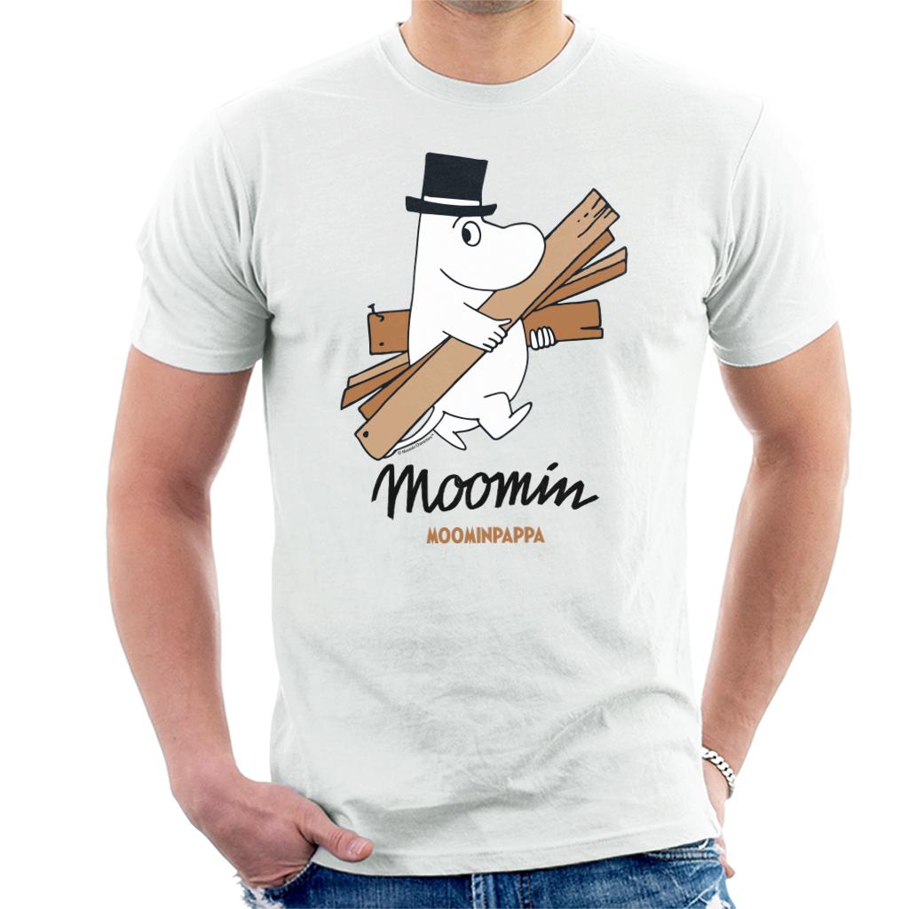 Moomin Moominpappa Carrying Wood Men's T-Shirt product image 1