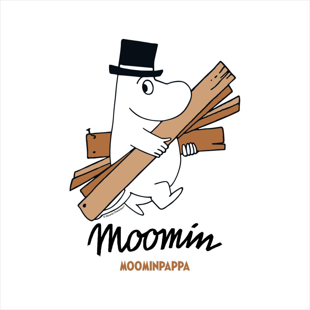 Moomin Moominpappa Carrying Wood Men's T-Shirt product image 2