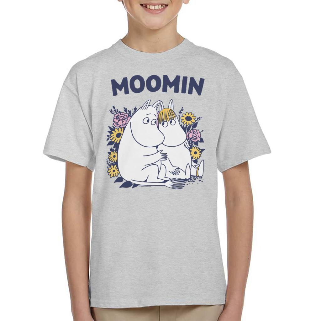Moomin Moomintroll Snorkmaiden Block Text Kid's T-Shirt product image 1