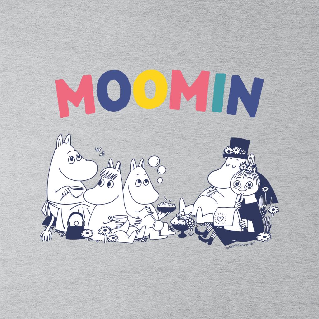 Moomin Family Rainbow Text Women's T-Shirt product image 2
