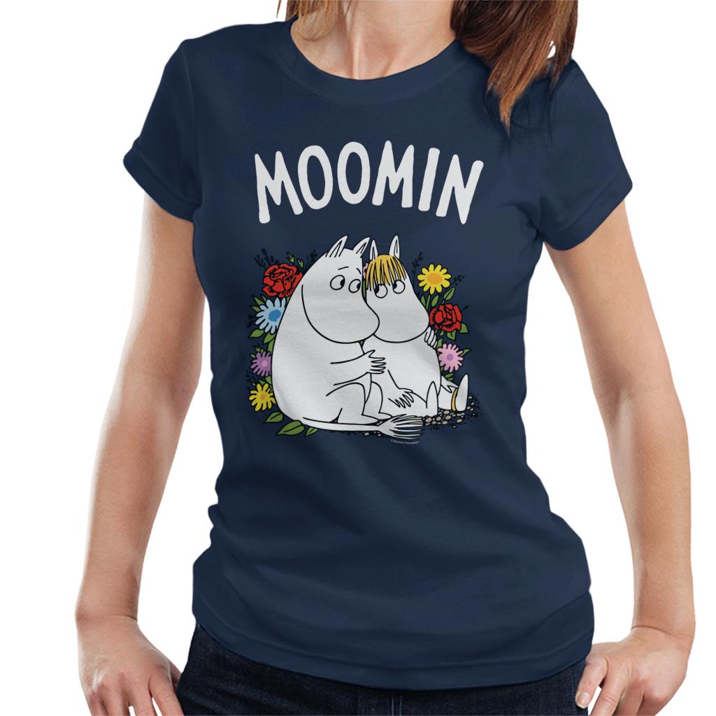 Moomin Moomintroll Snorkmaiden Flowers Women's T-Shirt product image 1