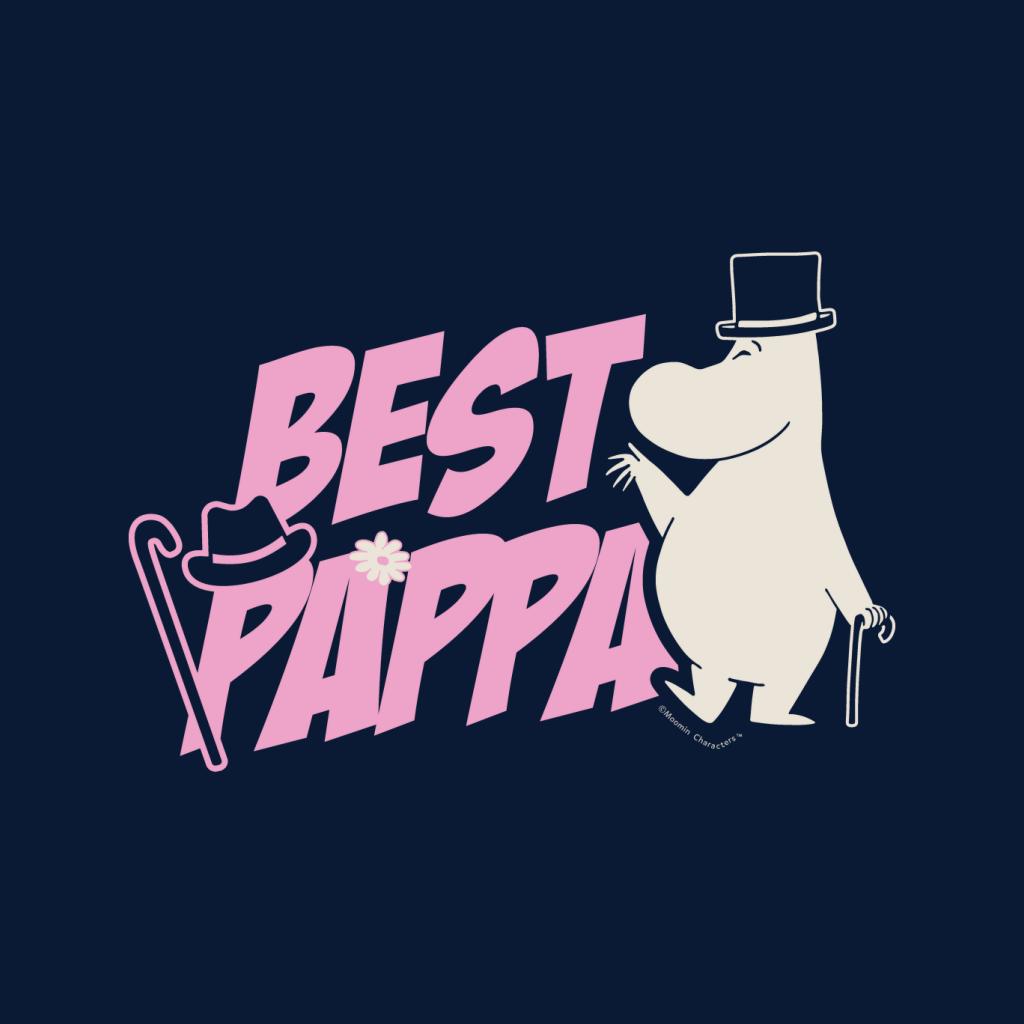 Moomin Best Pappa Light Text Moominpappa Men's T-Shirt product image 2