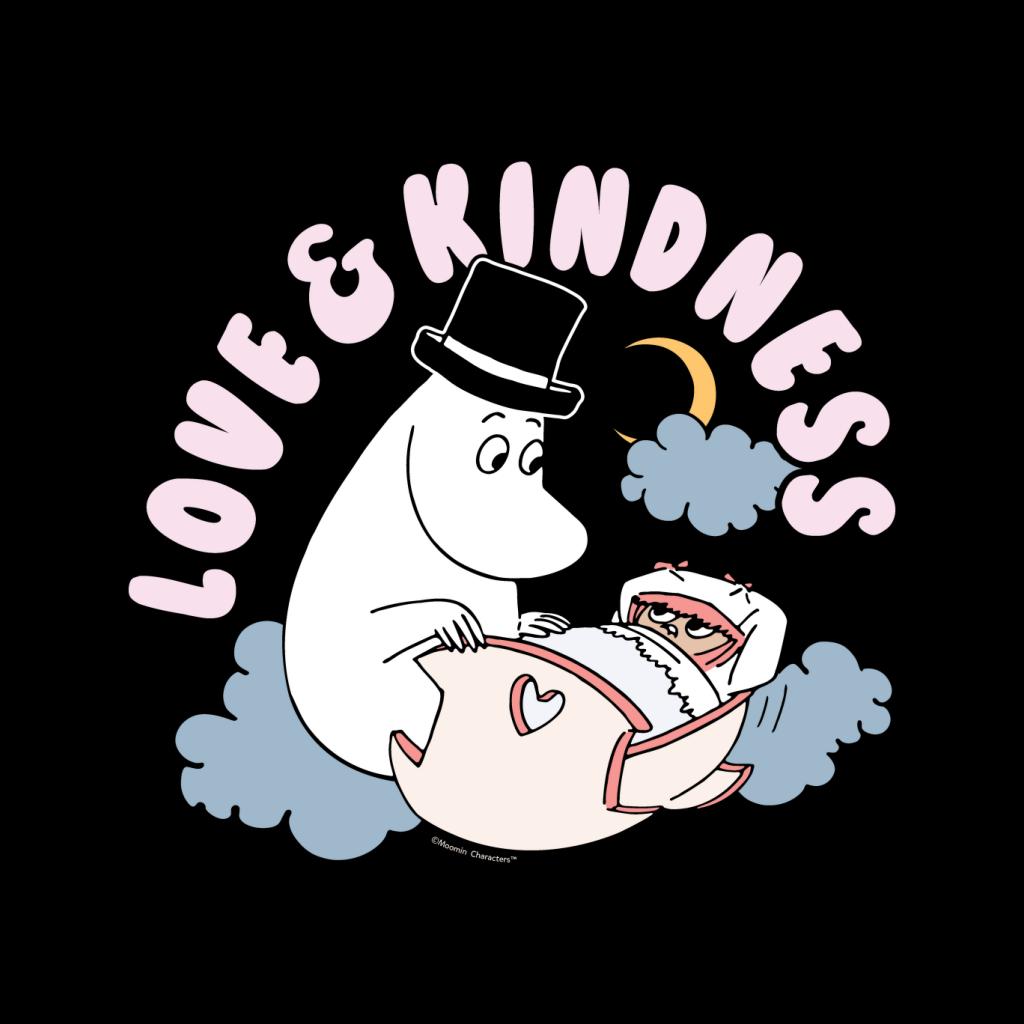 Moomin Love And Kindness Moominpappa With Baby Men's T-Shirt product image 2