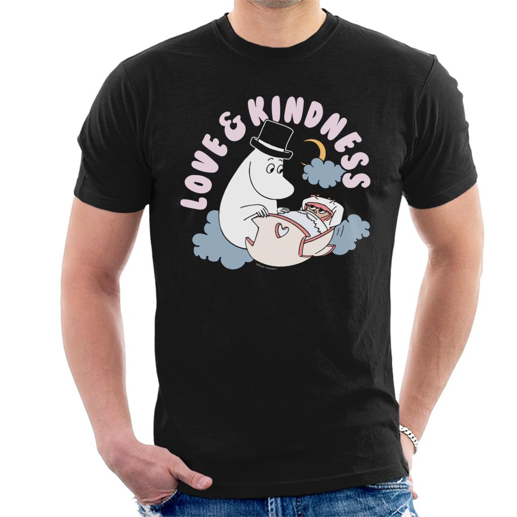 Moomin Love And Kindness Moominpappa With Baby Men's T-Shirt product image 1