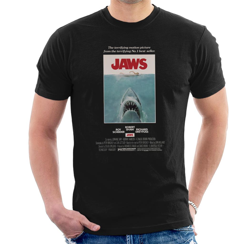 Jaws Movie Poster Men's T-Shirt