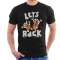 The Flintstones Fred & Barney Lets Rock Men's T-Shirt product image 1