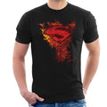 Superman Red Floral Crest Strength Man Of Steel Men's product image 1