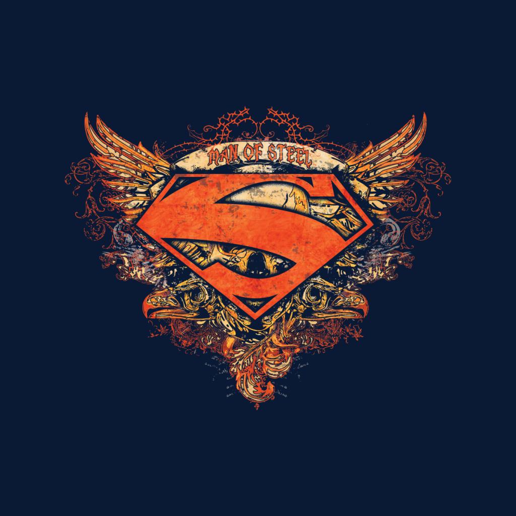 Superman Wings Tattoo Man Of Steel Kid's Hooded Sweatshirt product image 7